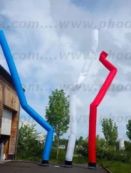 airtube 10m blue blanc rouge skydancer