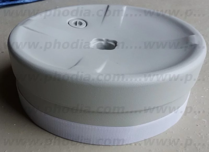 socle à eau de colonne à air ou totem