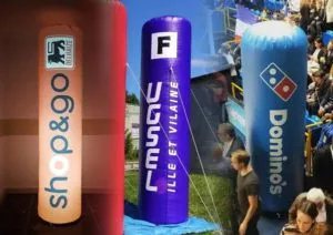 grande colonne publicitaire air pulse