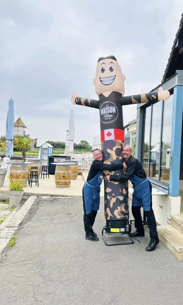 skydancer indicateur restaurant la maison bleue