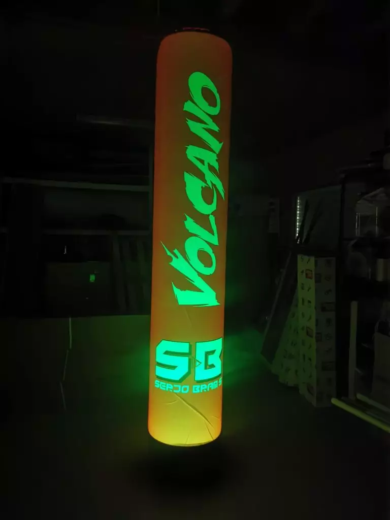 colonne gonflable lumineuse